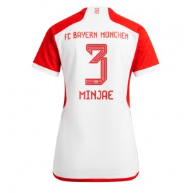 Bayern Munich Kim Min-jae #3 Hemmakläder Dam 2023-24 Kortärmad